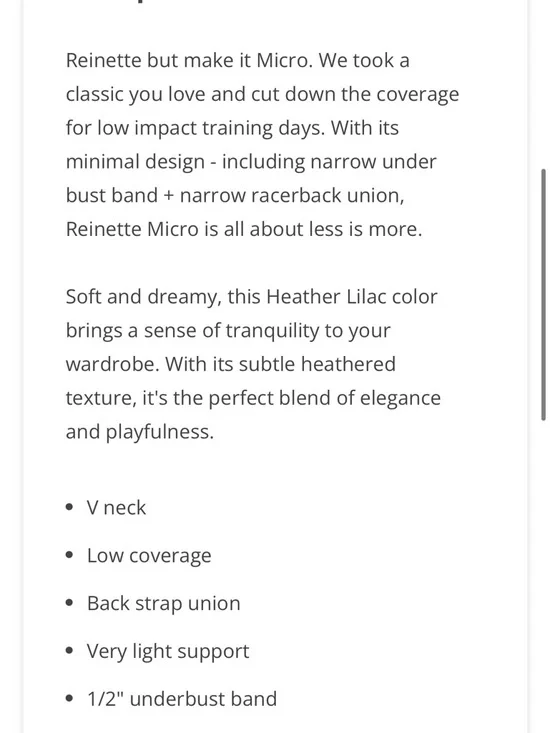 Fleo Micro Reinette Bra - Picture 6 of 7